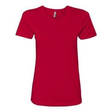Next Level 3900 Women’s Cotton T-Shirt - XS - Red