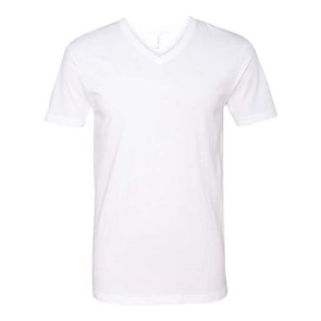 Next Level 6240 CVC V-Neck T-Shirt - S - White