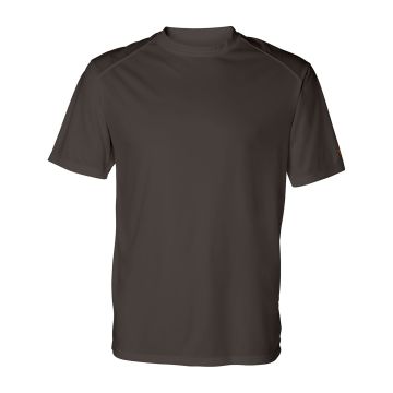 Badger 4120 Men's B-Core Sport Shoulders T-Shirt - BROWN
