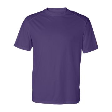 Badger 4120 Men's B-Core Sport Shoulders T-Shirt - PURPLE