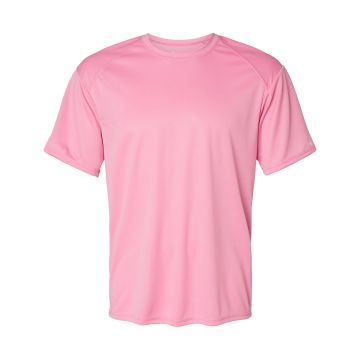 Badger 4120 Men's B-Core Sport Shoulders T-Shirt - PINK