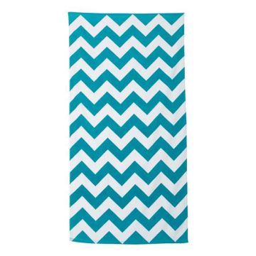 Carmel Towel Company C3060X Chevron Velour Beach