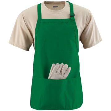 Augusta Sportswear 4250 Medium Length Apron With Pouch - KELLY