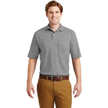 Jerzees 436MP -SpotShield 5.4-Ounce Jersey Knit Sport Shirt with Pocket