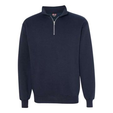 Bayside 920 USA-Made Quarter-Zip Pullover Sweatshirt