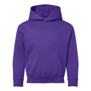 Lat 2296 Youth Fleece Hoodie - XS - Purple