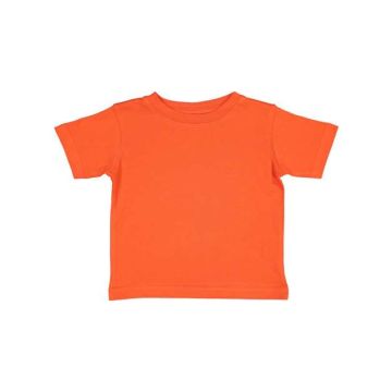 Rabbit Skins 3322 Infant Fine Jersey Tee - 6M - Orange