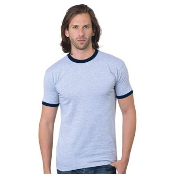 Bayside 1800 USA-Made Ringer T-Shirt