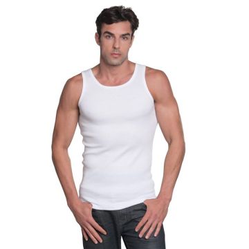 Bayside 4573 USA-Made 2x1 Ribbed Tank Top