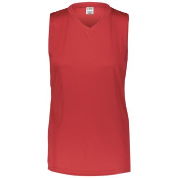 Augusta Sportswear 4794 Ladies' Sleeveless Wicking Attain Jersey - RED