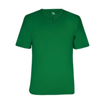 Alleson Athletic 2930 B-Core Youth Placket Jersey - XS - Kelly