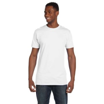 Hanes 498PT Unisex Perfect-T PreTreat T-Shirt - WHITE