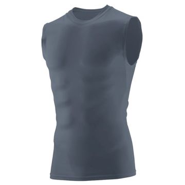 Augusta Sportswear 2603 Youth Hyperform Sleeveless Compression Shirt - M - White