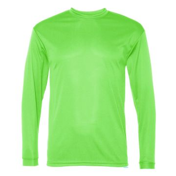 C2 Sport 5104 Unisex Performance Long Sleeve T-Shirt - LIME