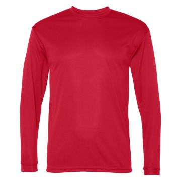 C2 Sport 5104 Unisex Performance Long Sleeve T-Shirt - RED