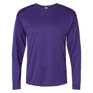 C2 Sport 5104 Unisex Performance Long Sleeve T-Shirt - PURPLE
