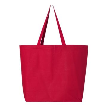Q-tees Q600 25L Jumbo Tote - One Size - Red