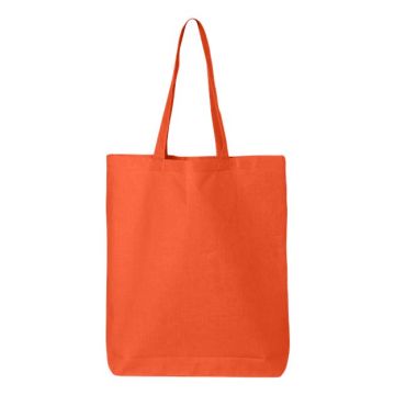 Q-tees QTBG 12L Economical Tote - One Size - Orange