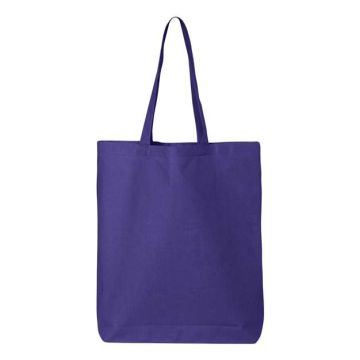 Q-tees QTBG 12L Economical Tote - One Size - Purple