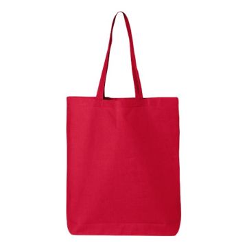 Q-tees QTBG 12L Economical Tote - One Size - Red