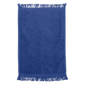Q-tees T100 Fringed Fingertip Towel