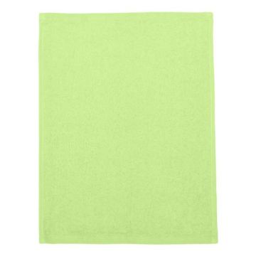Q-tees T600 Hemmed Fingertip Towel - One Size - Lime