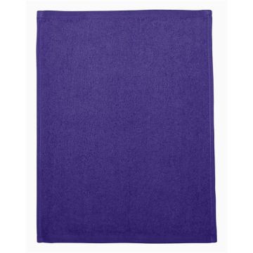Q-tees T600 Hemmed Fingertip Towel - One Size - Purple