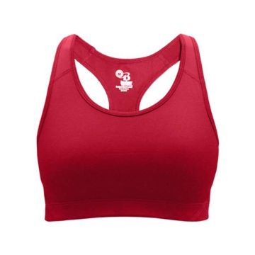 Badger 4636 Women's B-Sport Bra Top - S - Red