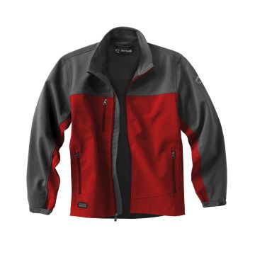 Dri Duck 5350T Men's Tall Water-Resistant Soft Shell Motion Jacket - RED