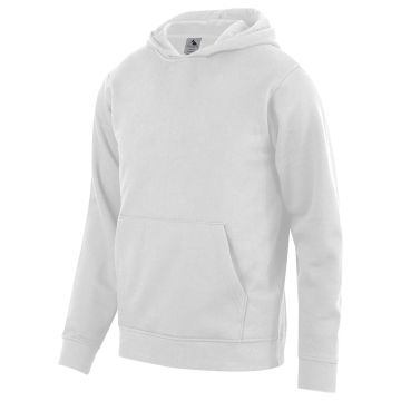 Augusta Sportswear 5415 Youth Fleece Hoodie - WHITE