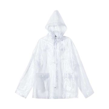 Augusta Sportswear 3160 Clear Hooded Rain Jacket