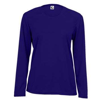 C2 Sport 5604 Ladies' Performance Long Sleeve T-Shirt - PURPLE