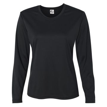 C2 Sport 5604 Ladies' Performance Long Sleeve T-Shirt - BLACK