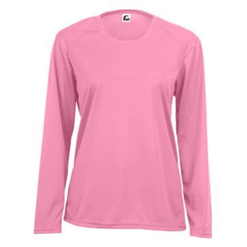 C2 Sport 5604 Ladies' Performance Long Sleeve T-Shirt - PINK