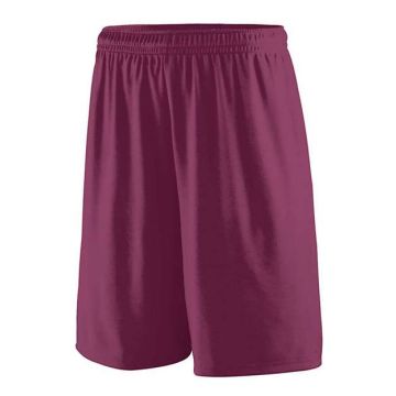 Augusta Sportswear 1420 Training Shorts - S - Maroon