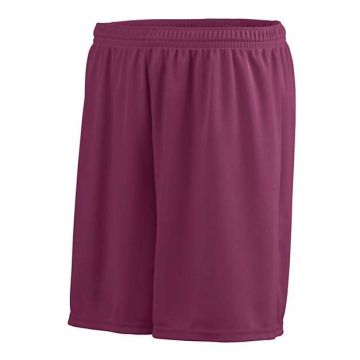 Augusta Sportswear 1426 Youth Octane Shorts - XS - Maroon