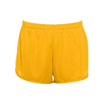 Augusta Sportswear 357 Women's Accelerate Shorts - S - Gold