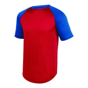Augusta Sportswear 1509 Youth Wicking Short Sleeve Baseball Jersey