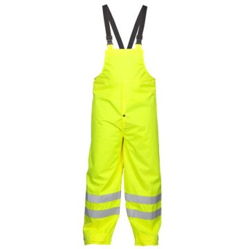 Kishigo 9665P Storm Stopper Rainwear Bib - S/M - Lime