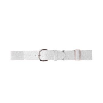 Augusta Sportswear 6001 Adult Elastic Baseball Belt - WHITE