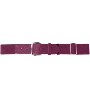 Augusta Sportswear 6001 Elastic Baseball Belt - MAROON