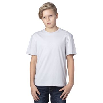 Threadfast Apparel 600A Youth Ultimate CVC T-Shirt - SILVER