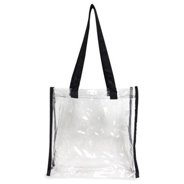 Oad OAD5004 Clear Value Tote - Red