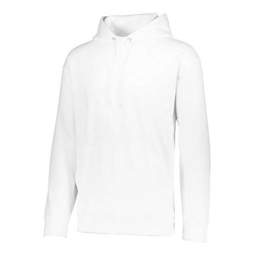 Augusta Sportswear 5505 Wicking Fleece Hooded Sweatshirt - 5XL - White