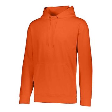Augusta Sportswear 5505 Wicking Fleece Hooded Sweatshirt - S - Orange
