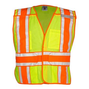 Kishigo 1166B-1167 4 Season Breakaway Vest - M/XL - Lime