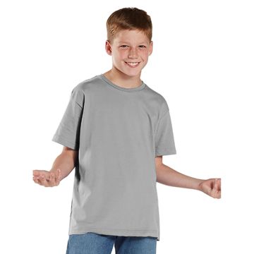 LAT 6101 Youth Fine Jersey T-Shirt - SILVER