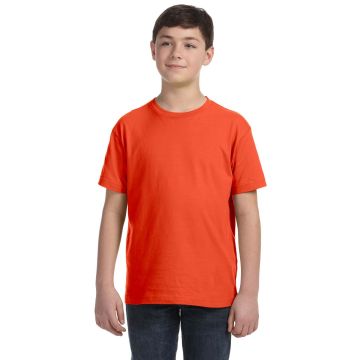 LAT 6101 Youth Fine Jersey T-Shirt - ORANGE