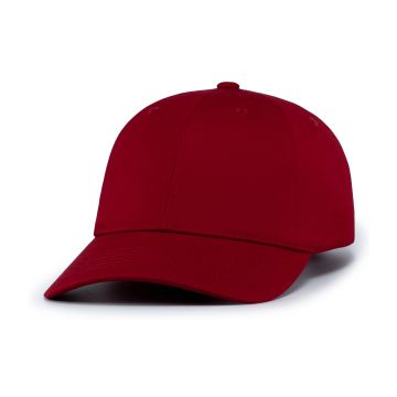 Augusta Sportswear 6115 LOW-PROFILE UNSTRUCTURED SNAPBACK CAP - RED