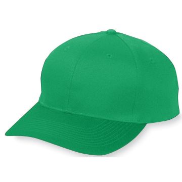 Augusta Sportswear 6206 Youth Six-Panel Cotton Twill Low-Profile Cap - KELLY
